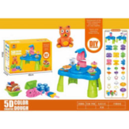 Color mud table of ruler host